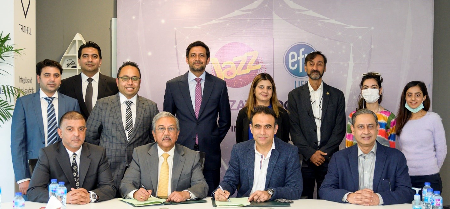 EFU Life and Jazz launch ‘Hifazat Program’ to increase insurance penetration and financial inclusion